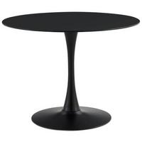 Esstisch in Schwarz - Schwarz, Design, Glas/Metall (100/100/76cm) - Mömax