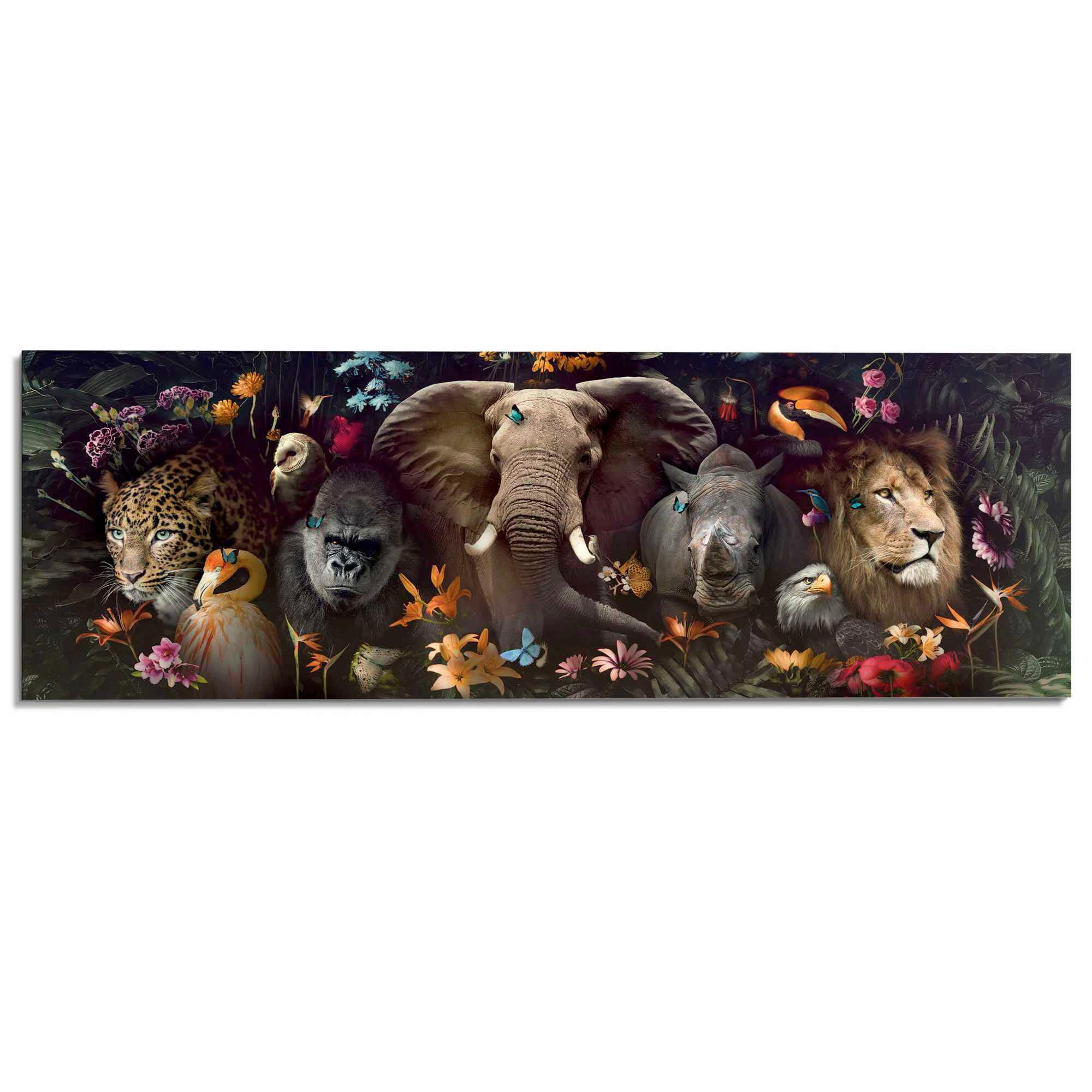 Bild Deco Panel Multicolor - Multicolor, Basics, Holz (156/52/2cm) - Reinders!
