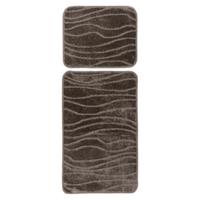 Bademattenset Lagoon 225 Taupe  2er-Set - Basics (50/80cm) - Kayoom