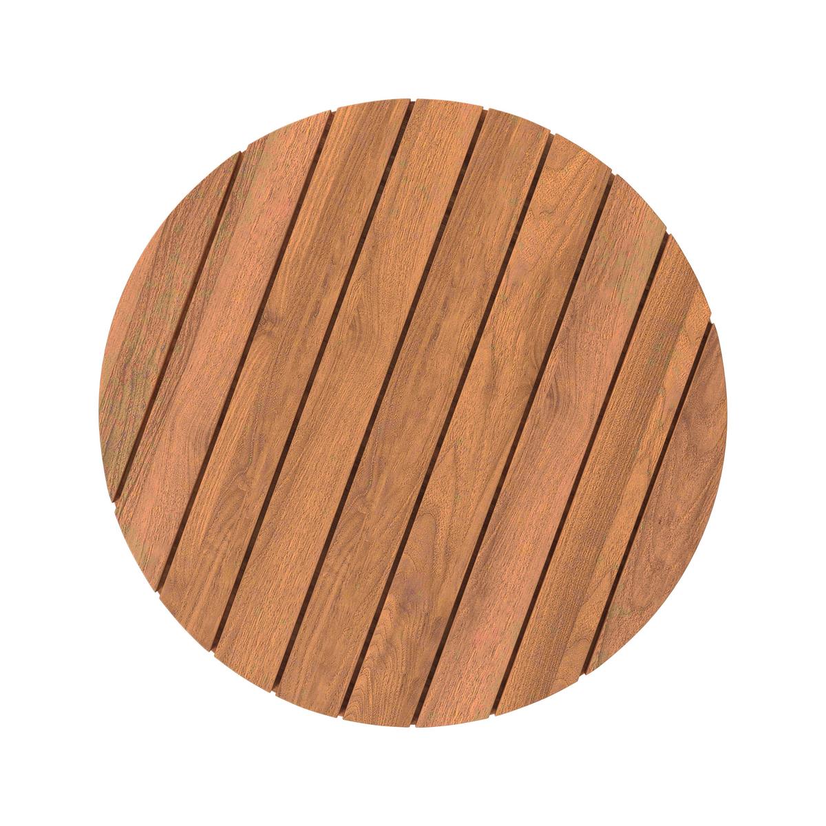 Balkonszett Bardolino - világosszürke/akáciaszínű, Modern, textil/fa - Mömax