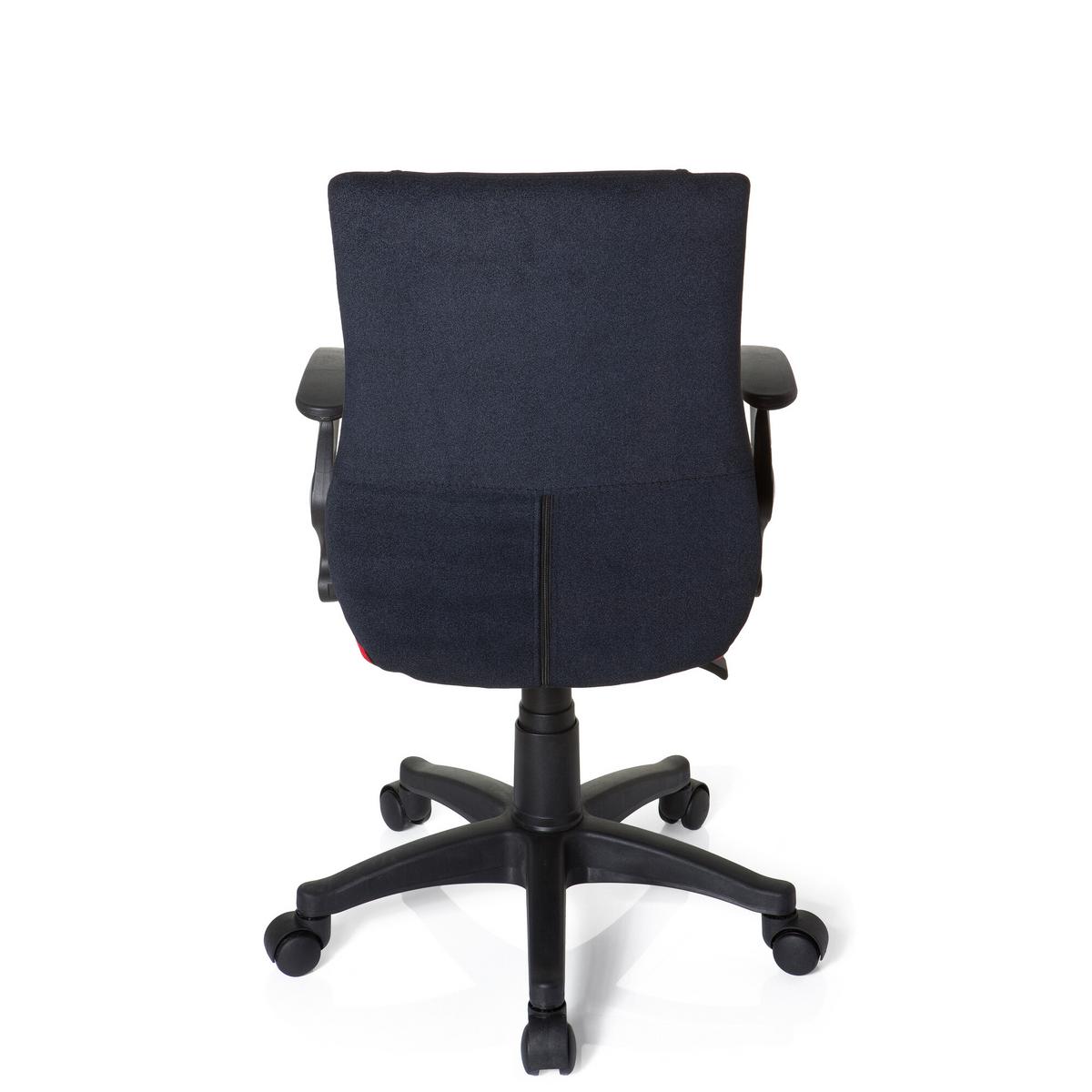 Mladinski Vrtljivi Stol Kiddy Pro Al, Črna, Rdeča - rdeča/črna, Basics, umetna masa (50/87-97/40cm) - MID.YOU