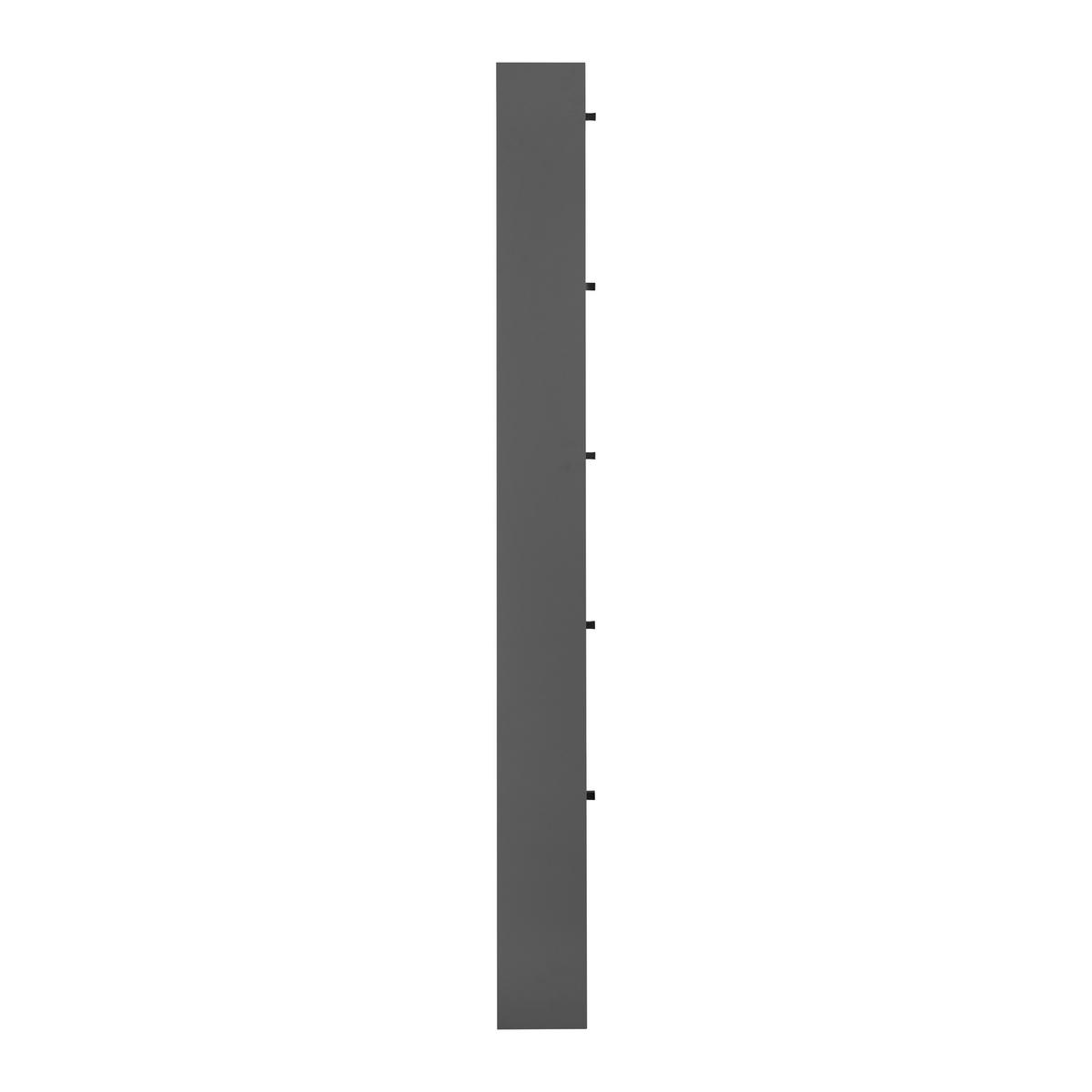 Pantofar FLAP/SKI-005 - antracit, Modern, material pe bază de lemn (60/168/16cm) - Modern Living