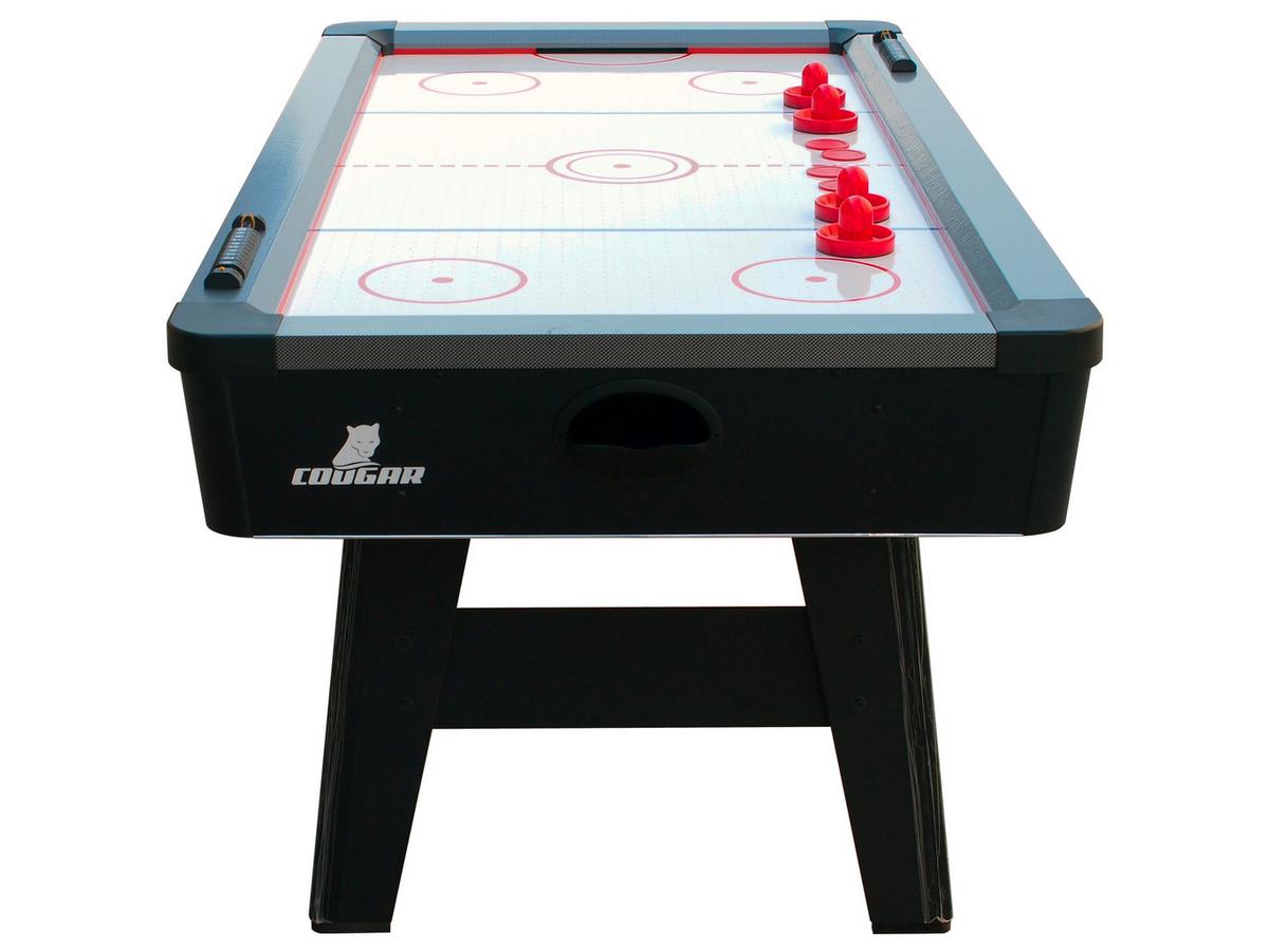 Airhockeytisch Hattrick Hero - Rot/Schwarz, Basics, Holz (97/81/183cm) - Ambia Garden