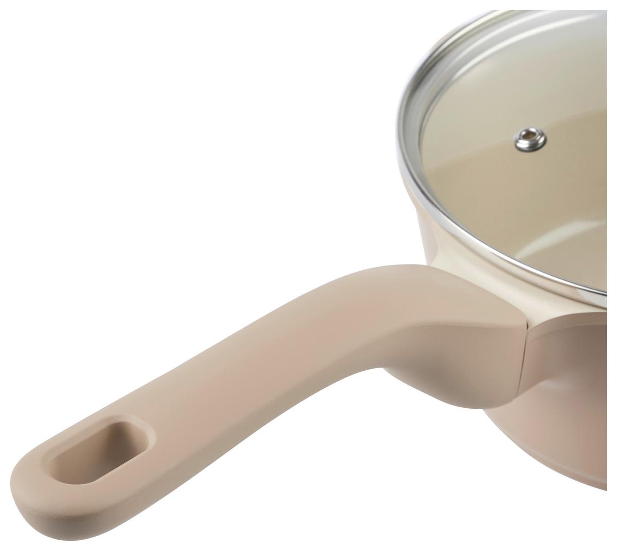 Főzőedénykészlet Magnus - bézs/átlátszó, Modern, műanyag/üveg - Mömax