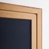 VÄGGSPEGEL FOREST -EXKLUSIV- - ekfärgad, Modern, trämaterial/glas (55/165cm) - Mömax
