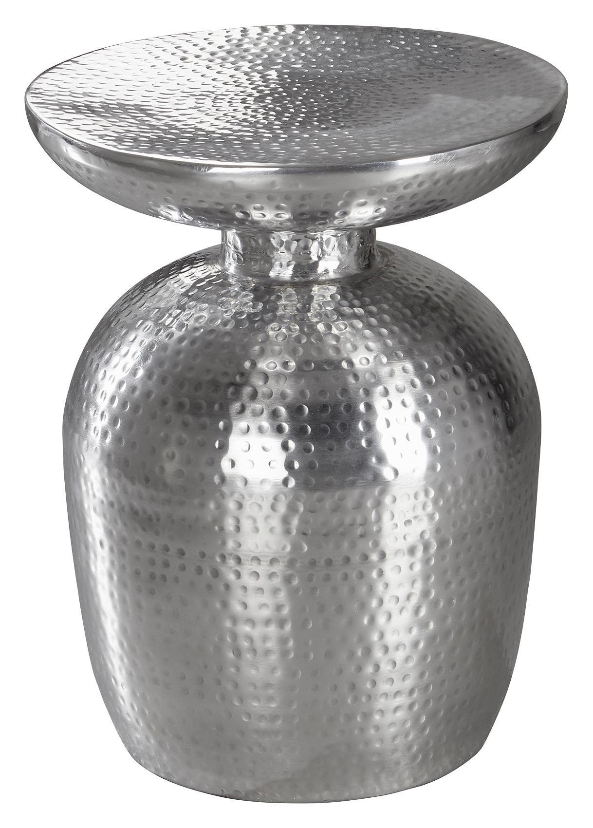 Mizica Delyla - srebrne barve, Trendi, kovina (36,5/36,5/46cm) - MID.YOU