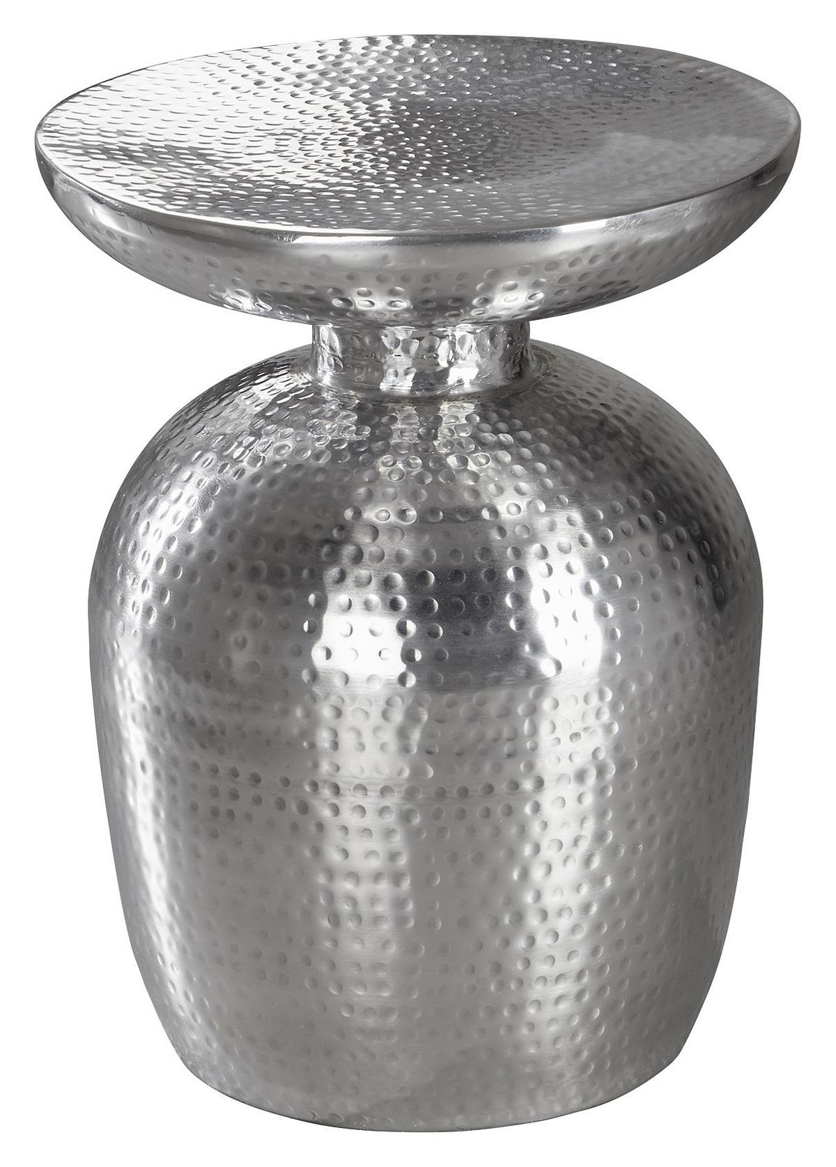 Mizica Delyla - srebrne barve, Trendi, kovina (36,5/36,5/46cm) - MID.YOU