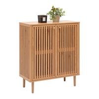 Kommode Barcelona in Naturfarben - Goldfarben/Naturfarben, Lifestyle, Holzwerkstoff/Papier (76/90/35cm) - Mömax