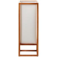 Tischleuchte Seaside in Naturfarben/Weiß max.40 Watt - Naturfarben/Weiß, Natur, Holz/Textil (53/20/20cm) - Brilliant