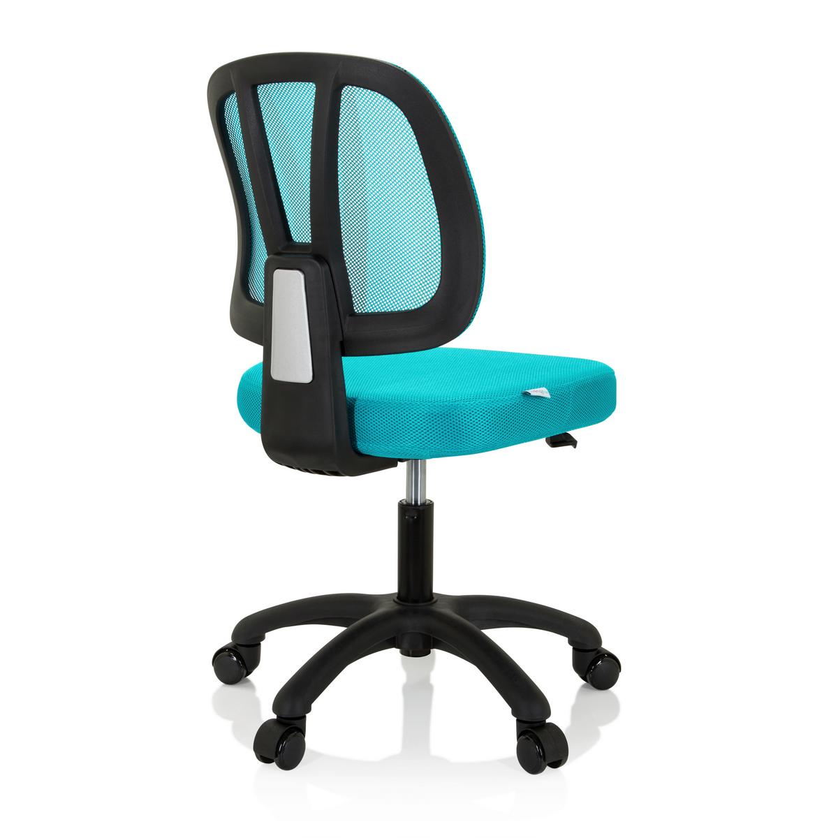 Otroški Vrtljivi Stol Kid Yu 200, Turkizna - turkizna/črna, Moderno, umetna masa/tekstil (46/84/51cm) - MID.YOU