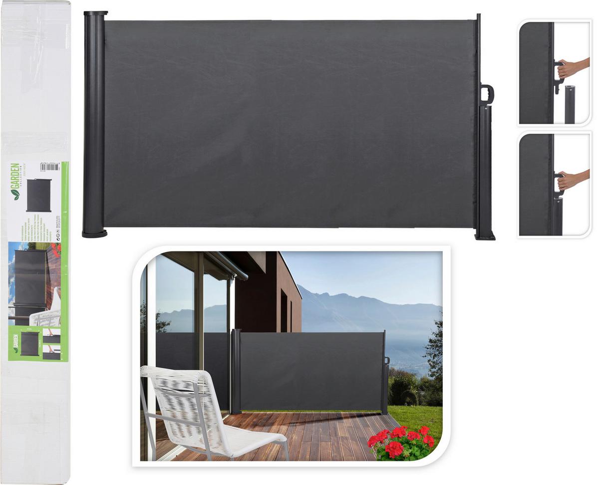 Belátásgátló Josh - sötétszürke, Basics, fém (140/300cm)