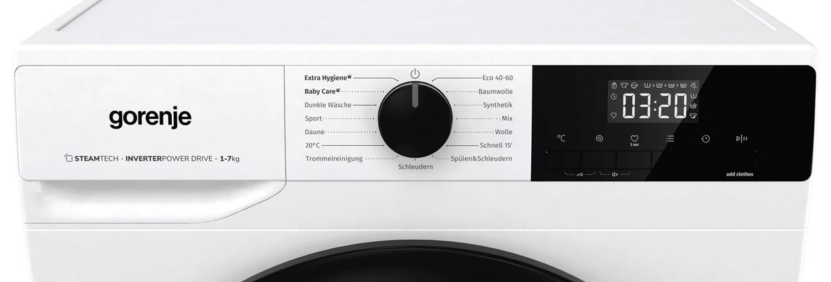Waschmaschine WNHEI74SAPS, in Weiss - MODERN (59,5/85/47cm) - Gorenje