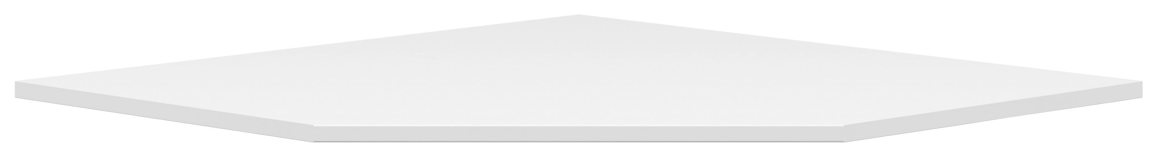 Panou superior MULTI - alb, Modern, material pe bază de lemn (101/1,5/78,8cm) - Modern Living