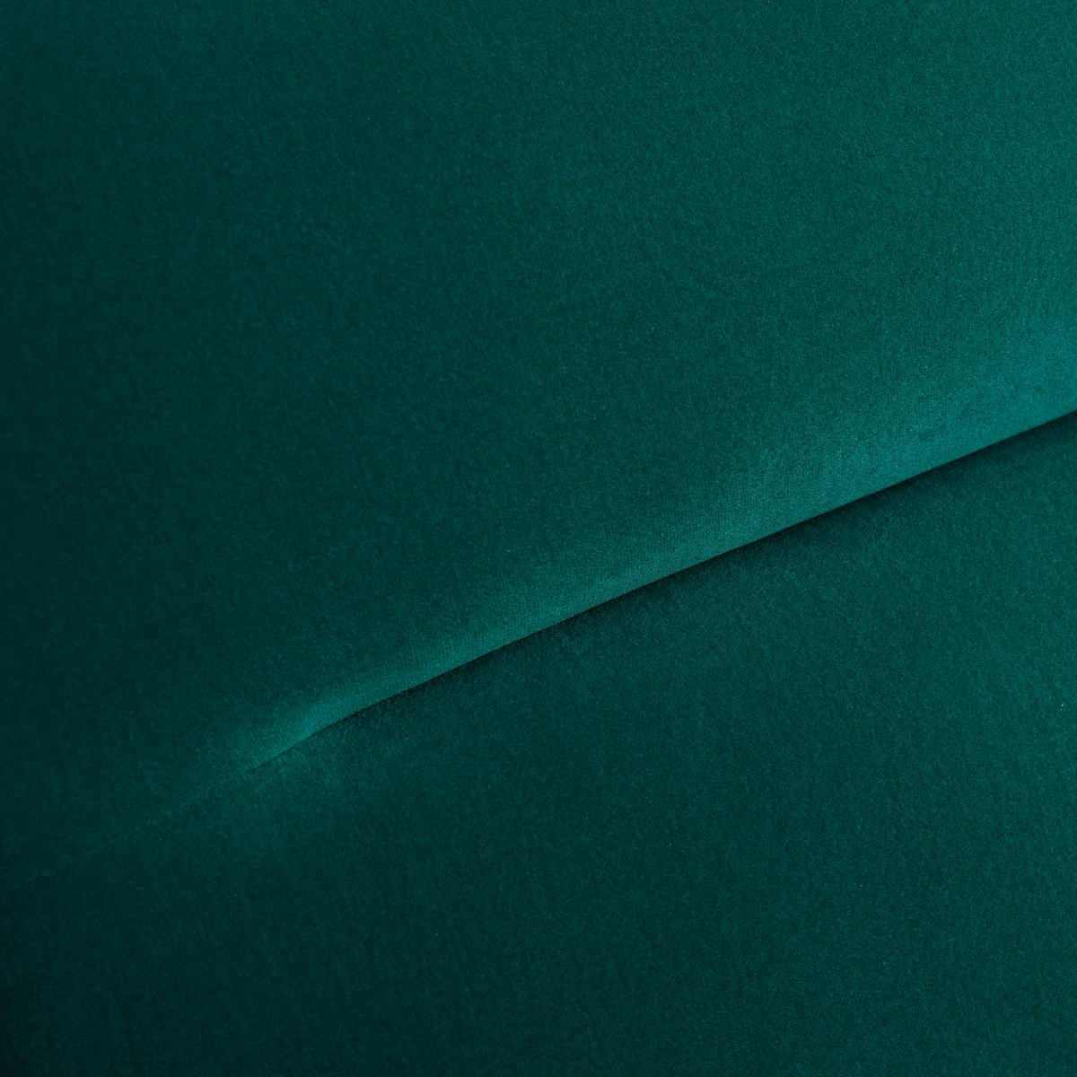 Sessel Jan Grün Samt - Naturfarben/Grün, MODERN, Holz/Textil (74/102/90cm) - Bessagi Home