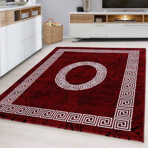 Tkana Preproga Plus, Rdeča, 140x200cm - rdeča, Basics, tekstil (140/200cm) - Novel
