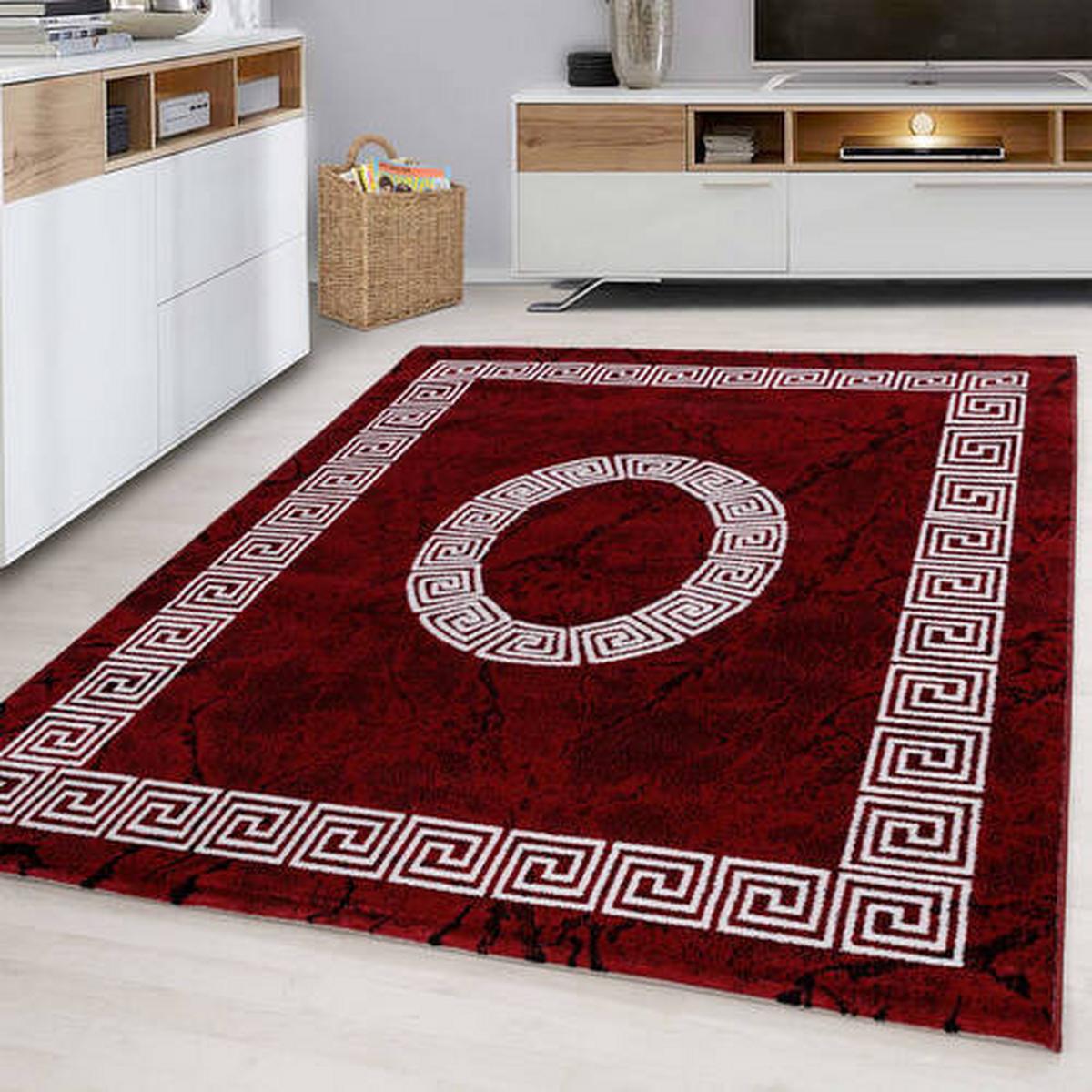 Webteppich Plus Rot ca. 280x370cm - Rot, Basics, Textil (280/370cm) - Novel