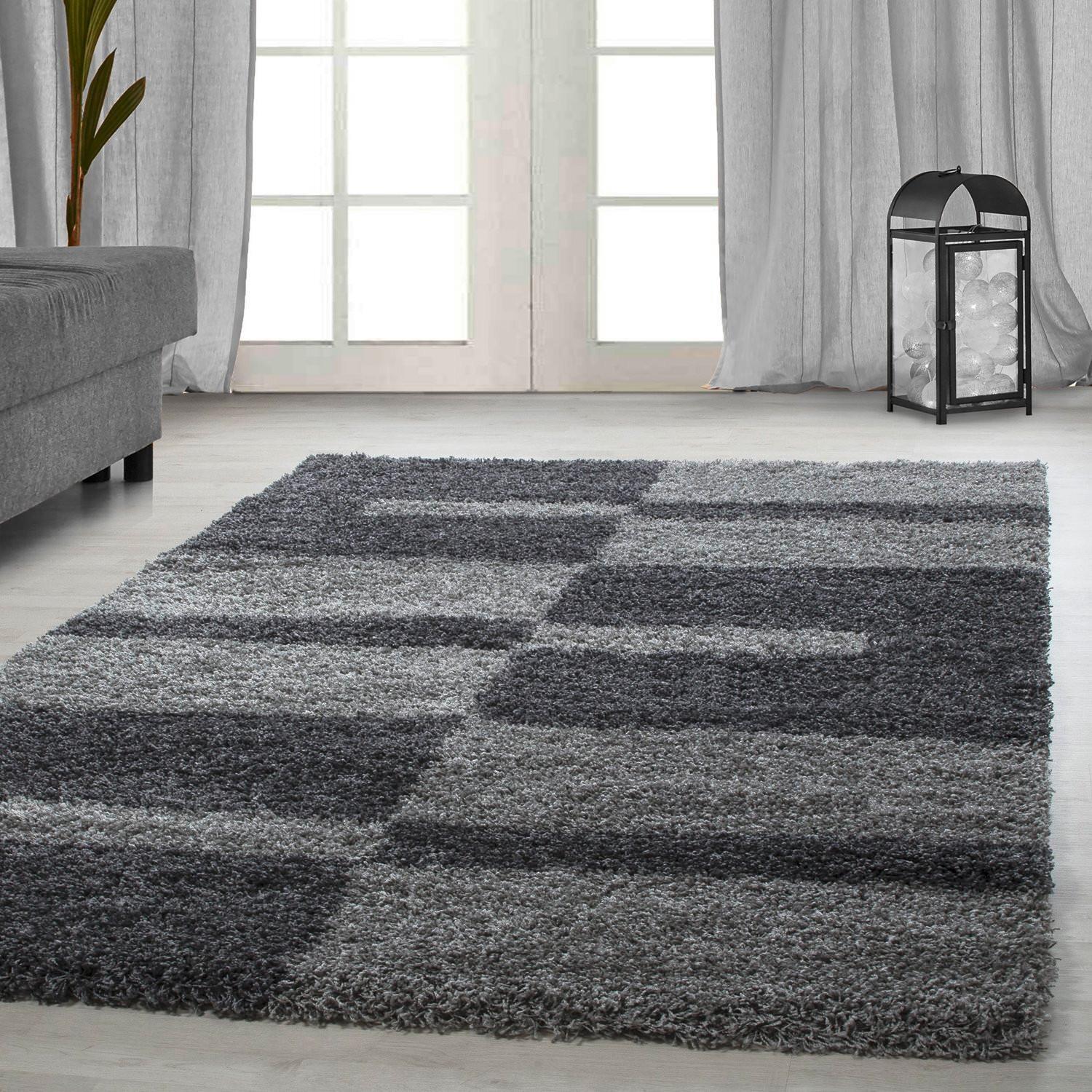 Shaggy Gala Grau ca. 80x250cm - Grau, Design, Textil (80/250cm)