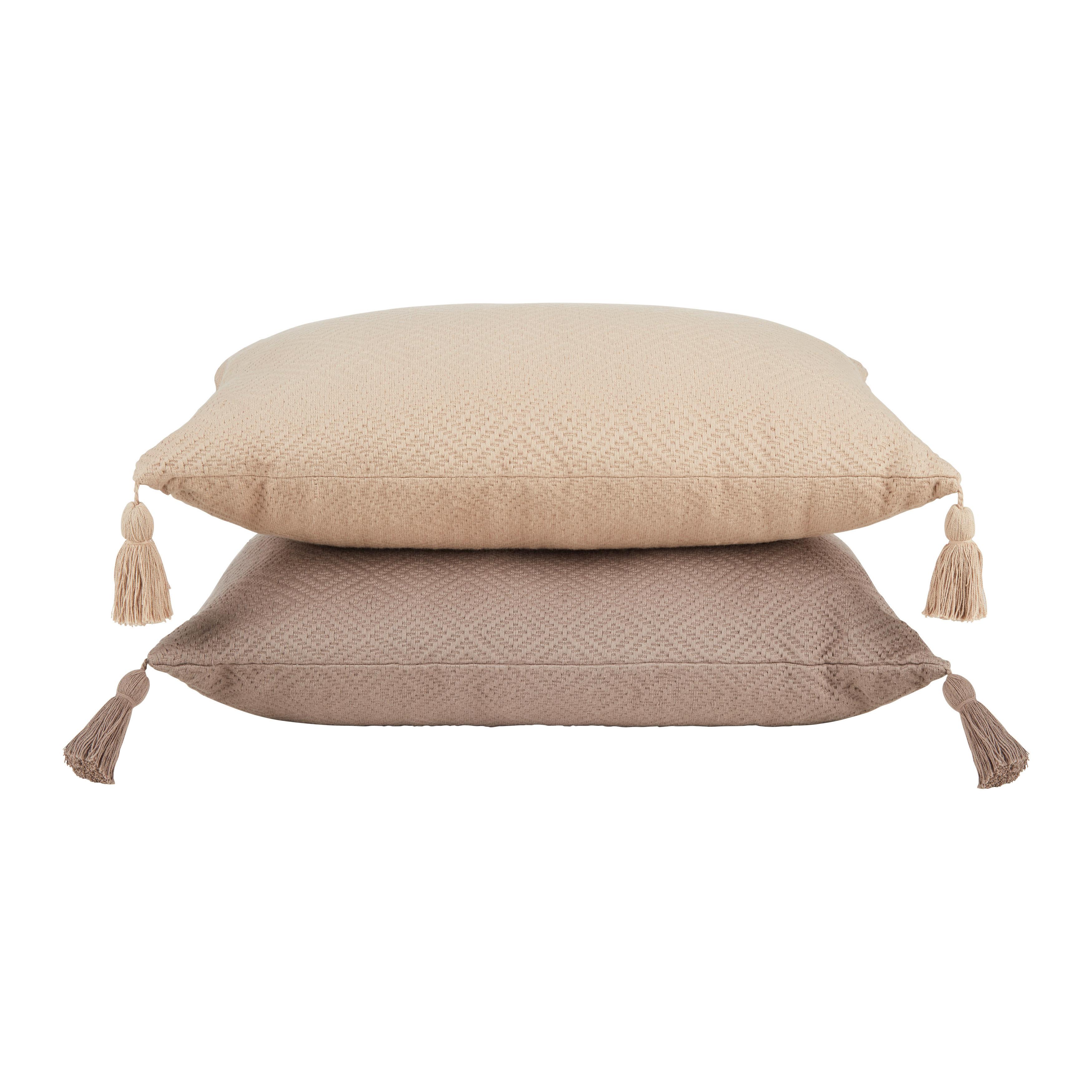 PRYDNADSKUDDE FRIEDA - beige, Modern, textil (40/60cm) - Modern Living