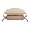 PRYDNADSKUDDE FRIEDA - beige, Modern, textil (40/60cm) - Modern Living