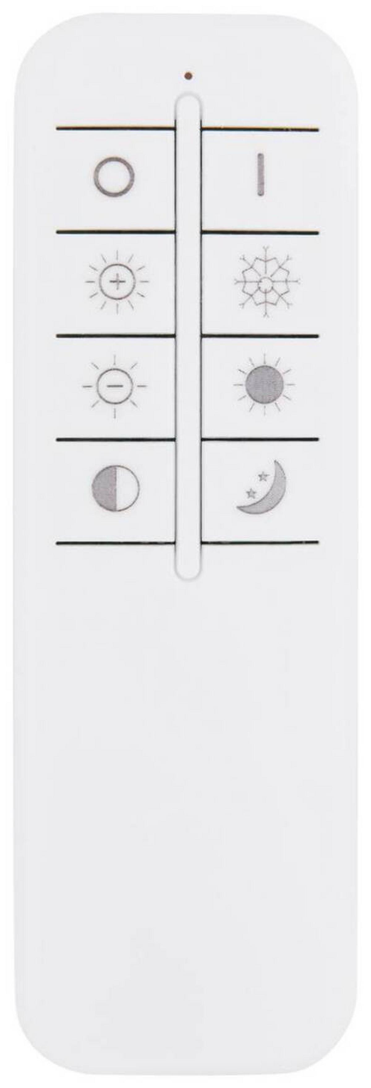 Viseča Led-svetilka Tabano, S Sijalko - črna/opal, Design, kovina/umetna masa (49,5/120cm) - Globo
