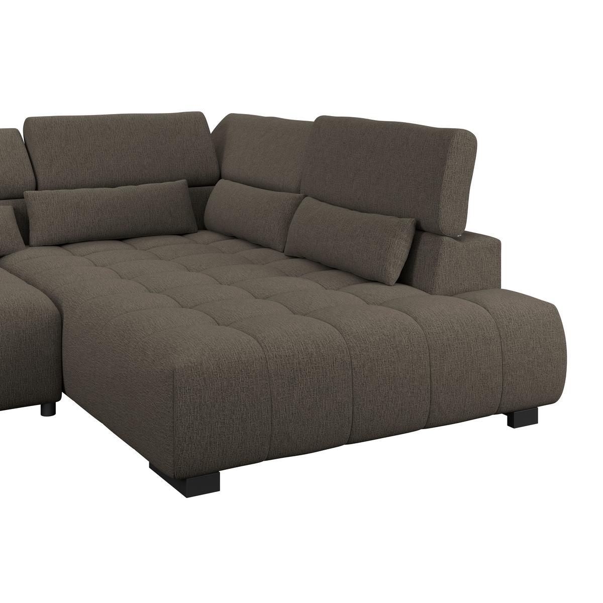 Coltar MATERA - maro închis, Trend, textil (311/226cm)
