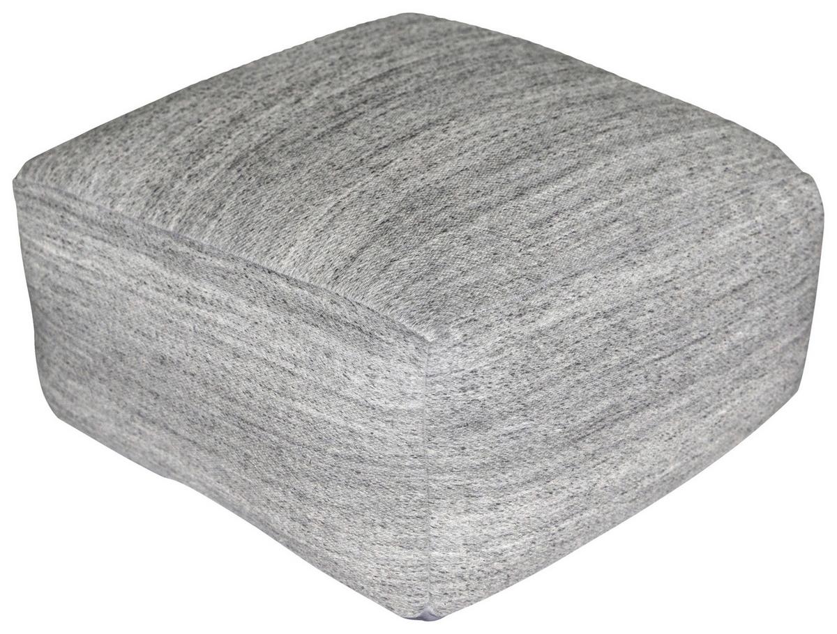 POUF PHOENIX 200 - Grau, Design, Textil (45/46/45cm) - Kayoom
