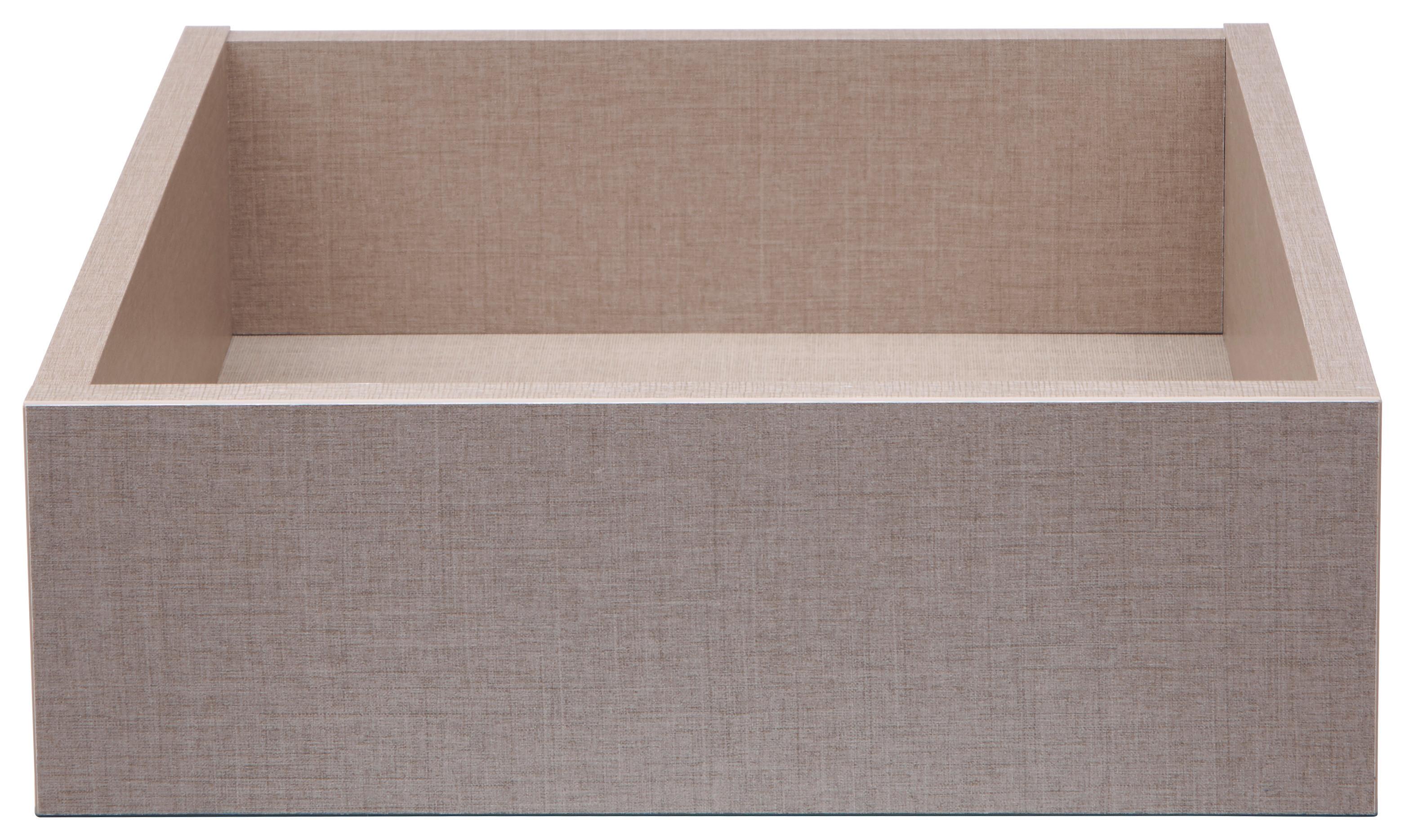 Schubkasteneinsatz Zubehör Grau ca. 50x47cm - Grau, KONVENTIONELL, Holzwerkstoff (50/16/47cm) - Premium Living