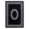 Webteppich Plus Schwarz ca. 140x200cm - Schwarz, Basics, Textil (140/200cm) - Novel