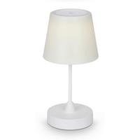 Akku-Tischleuchte Campi Weiß max. 3 Watt - Weiß, Basics, Kunststoff (30/14,5cm) - Briloner