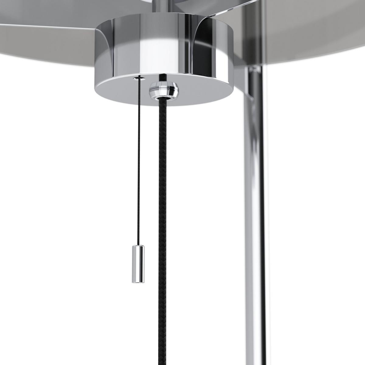 LAMPA STOJĄCA 34206* ROUND LIGHTS JOOP! - czarny/przezroczysty, Design, metal/szkło (30/146cm) - Joop!