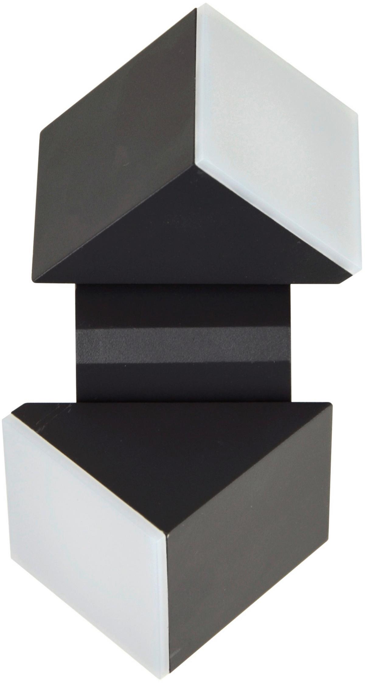 Außenwandleuchte Lyra Anthrazit max. 12 Watt - Anthrazit, Design, Kunststoff/Metall (6,2/15,6/8,3cm)