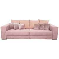 Canapea bigsofa ROSE - roz, Modern, textil (262/85/111cm) - Modern Living