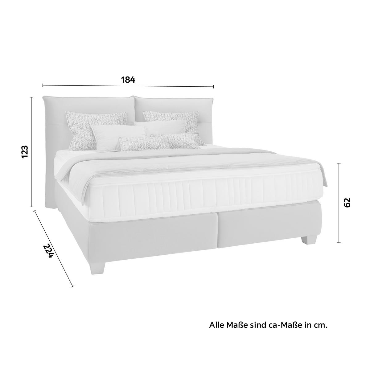 PAT BOXSPRING FOG - liliachiu, Lifestyle, lemn/textil (180/200cm) - Premium Living