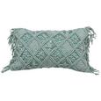 Zierkissen Pam Blau 30x50 cm - Blau, KONVENTIONELL, Textil (30/50cm) - Mömax modern living