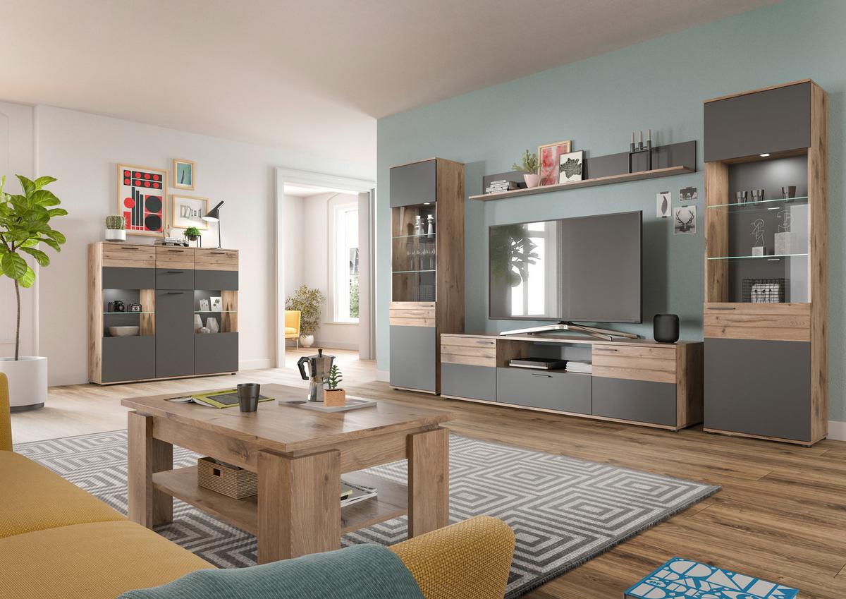 Tv Komoda Mason - drvni materijal/plastika (194/53/47cm) - Modern Living