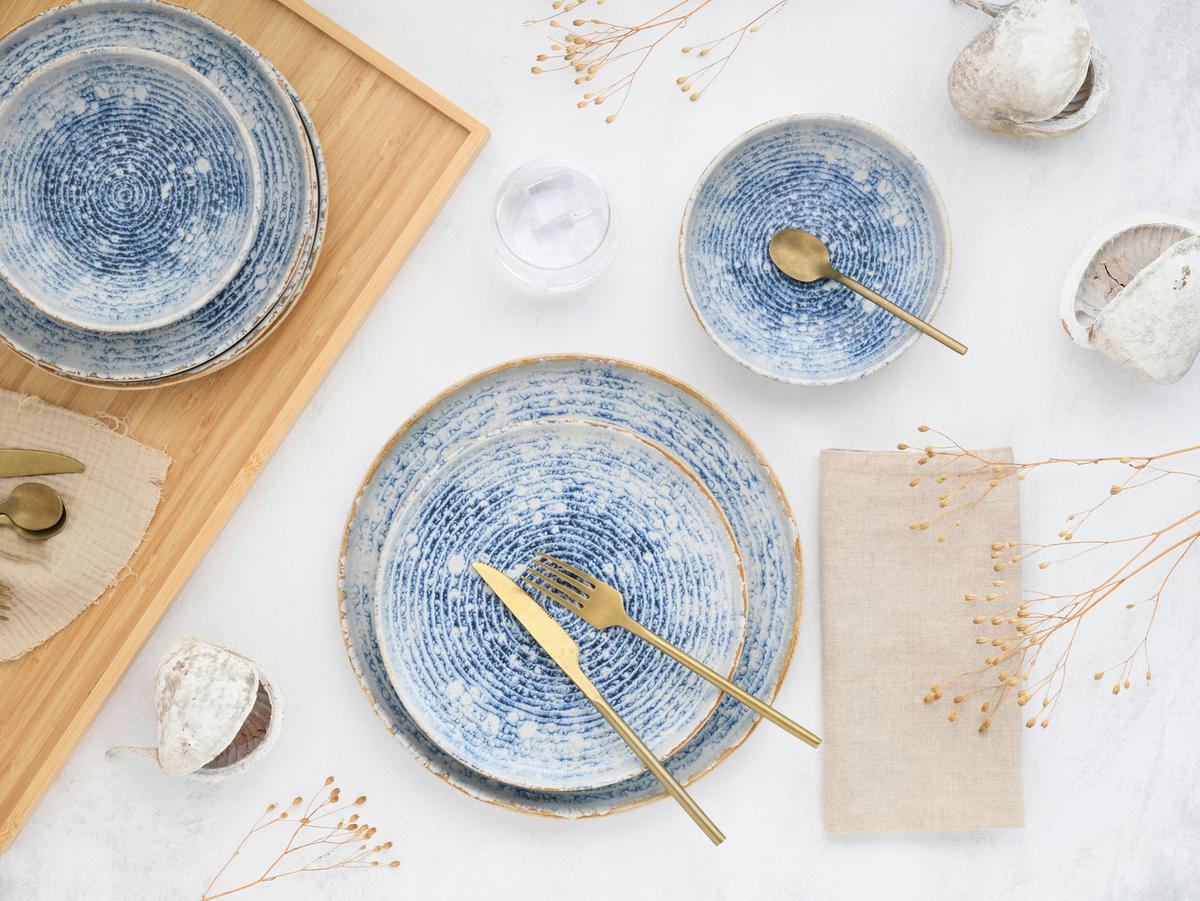 Jedilni Servis Uno Mykonos, 12-Delni - večbarvno, Trend, keramika - Creatable