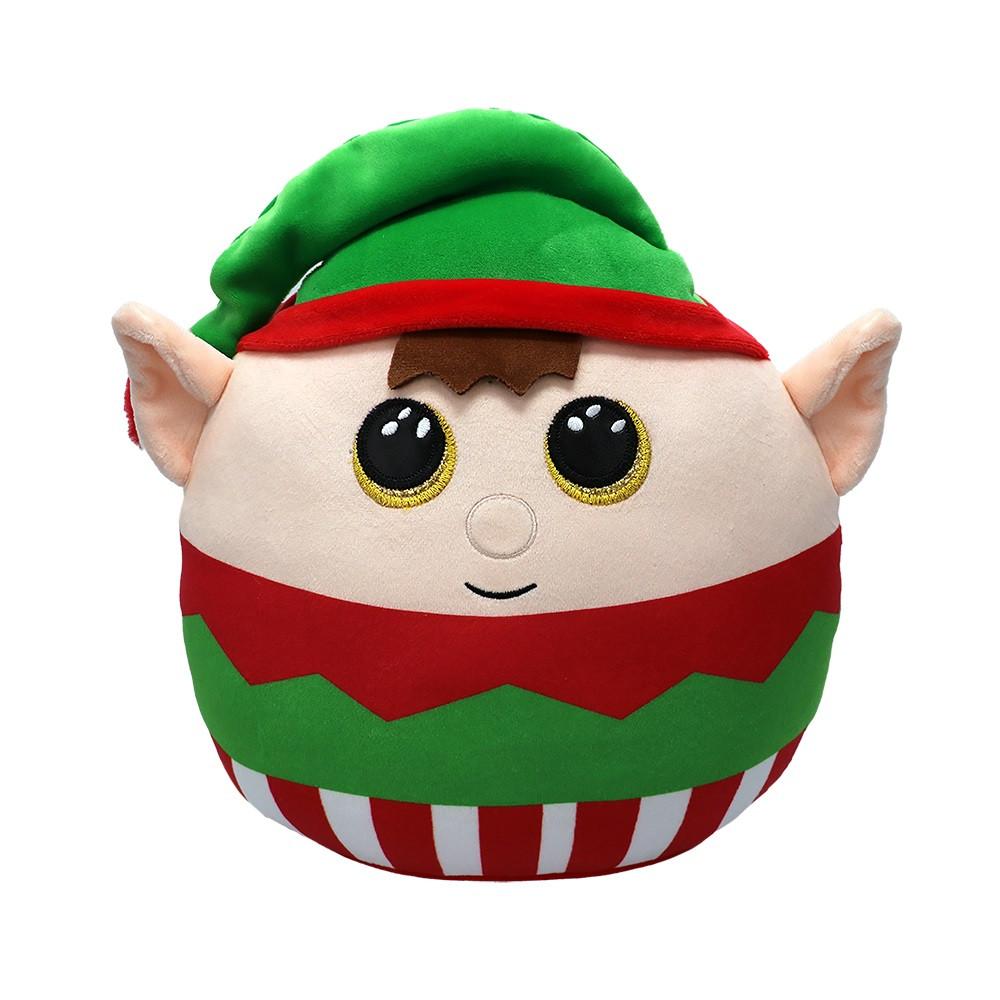 Plüssfigura Ty Squishy Beanies - világospiros/fehér, Basics, textil (22cm)