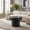 SOFFBORD GRADINO -TREND- - svart, Modern, trä (60/40cm) - Premium Living