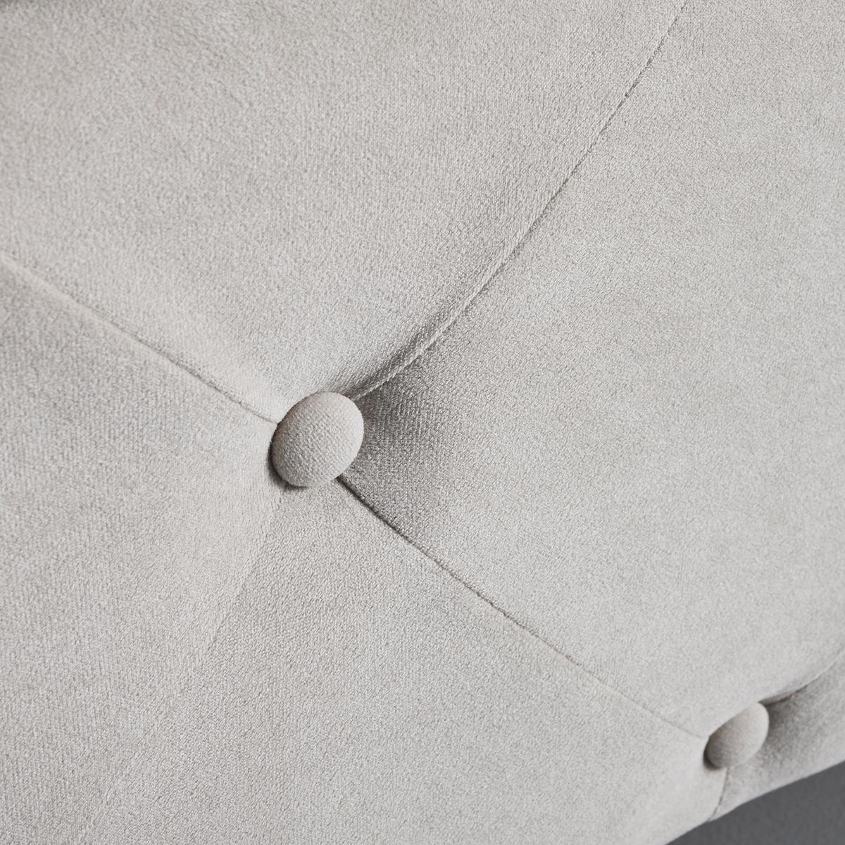 Kárpitozott Ágykeret Lina - taupe, Modern, textil/fa (180/200cm) - Bessagi Home