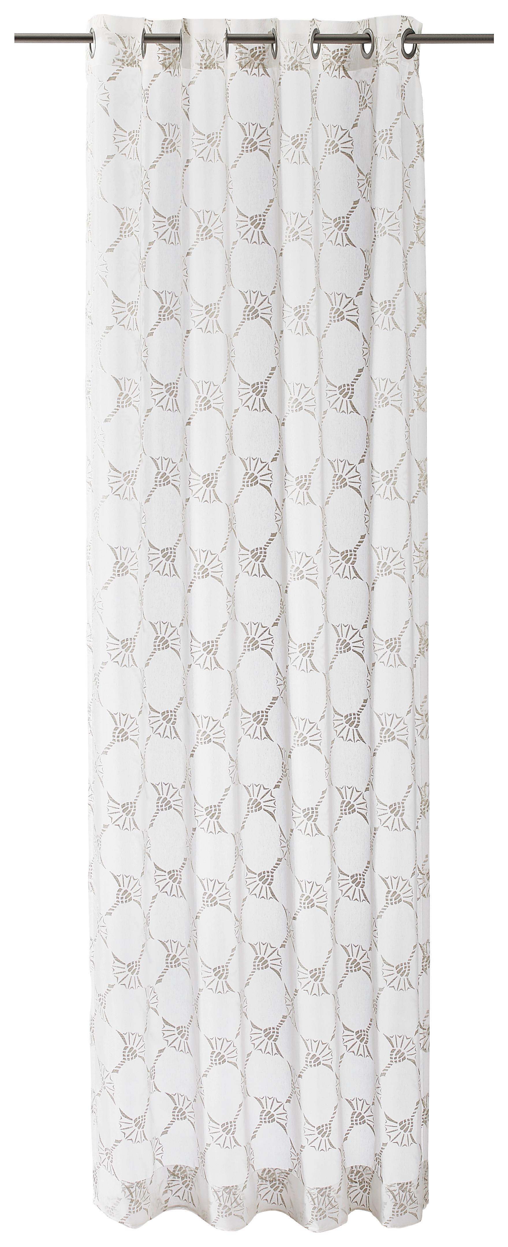 ZASŁONA NA PRZELOTKACH J-AIRY JOOP! - biały, Design, tkanina (140/250cm) - Joop!