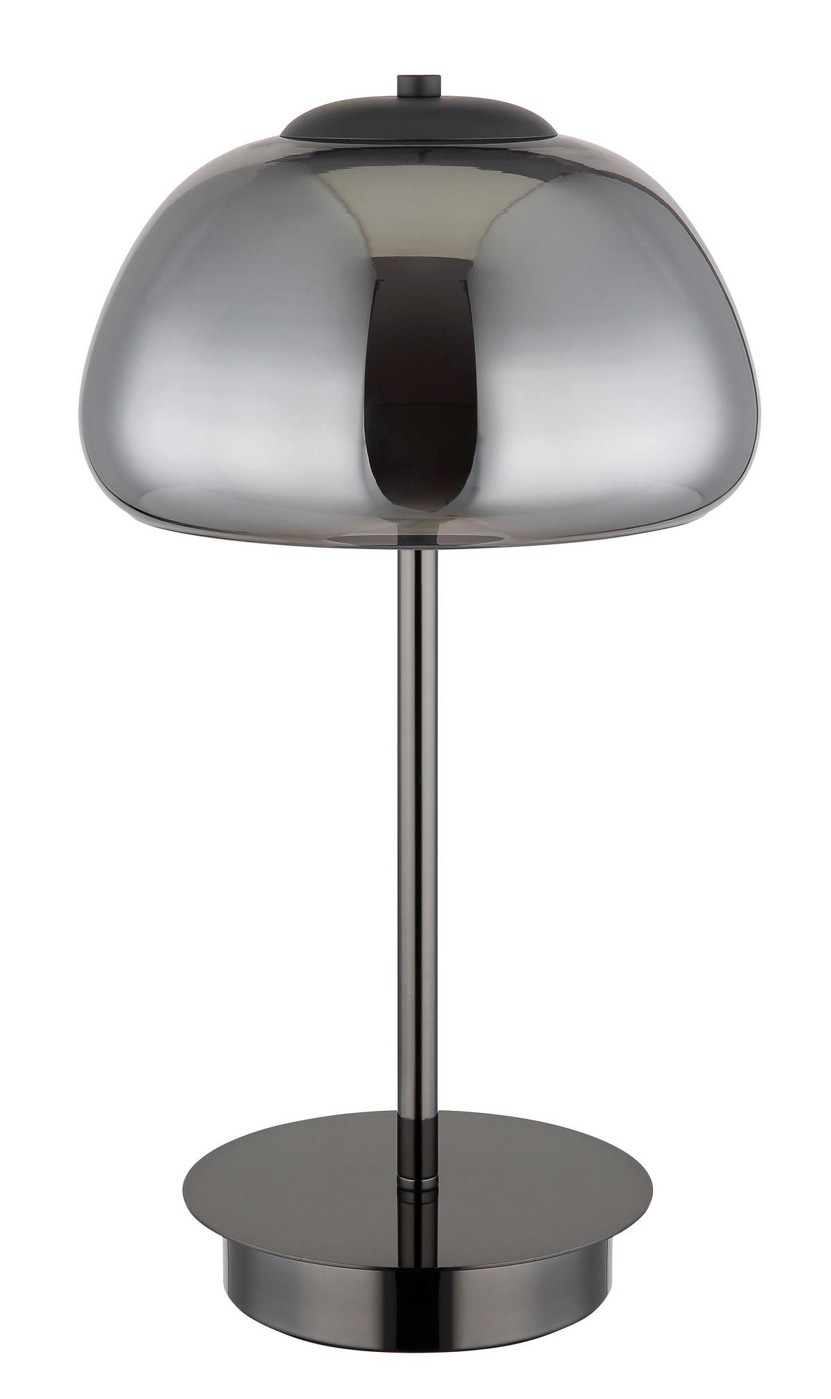 Led Stolna Svjetiljka Avila - bijela/siva, Design, staklo (25/46cm) - Globo