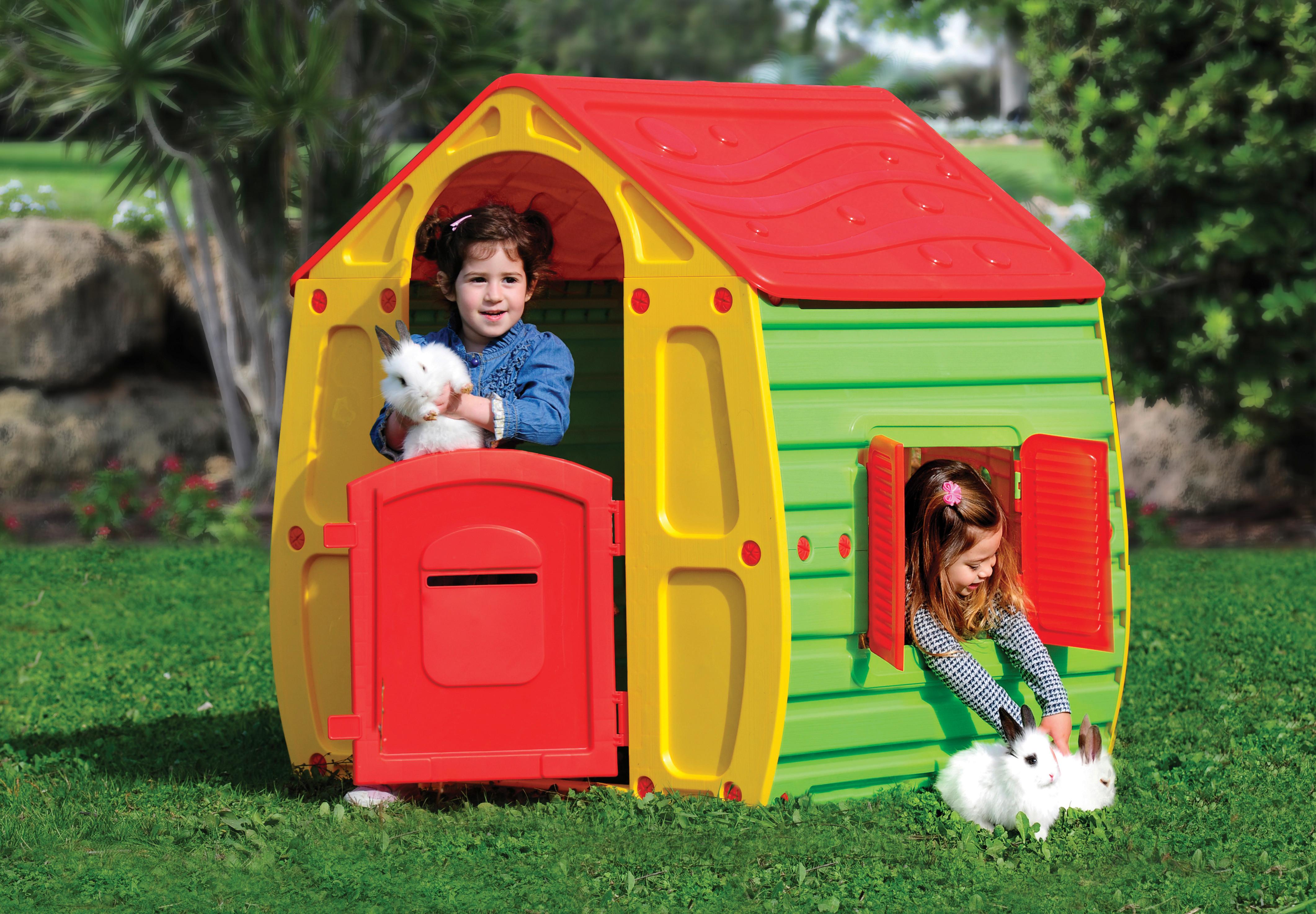 Spielhaus MAGICAL HOUSE - Multicolor, Konventionell, Kunststoff (102/90/109cm) - Modern Living