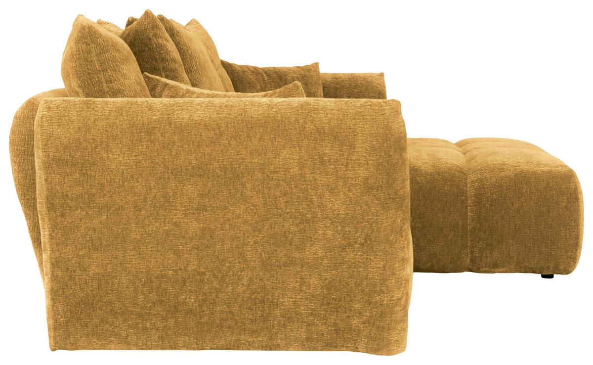 Kutna Garnitura Cammellio - boje senfa/crna, Moderno, tekstil (296/189cm) - Mömax
