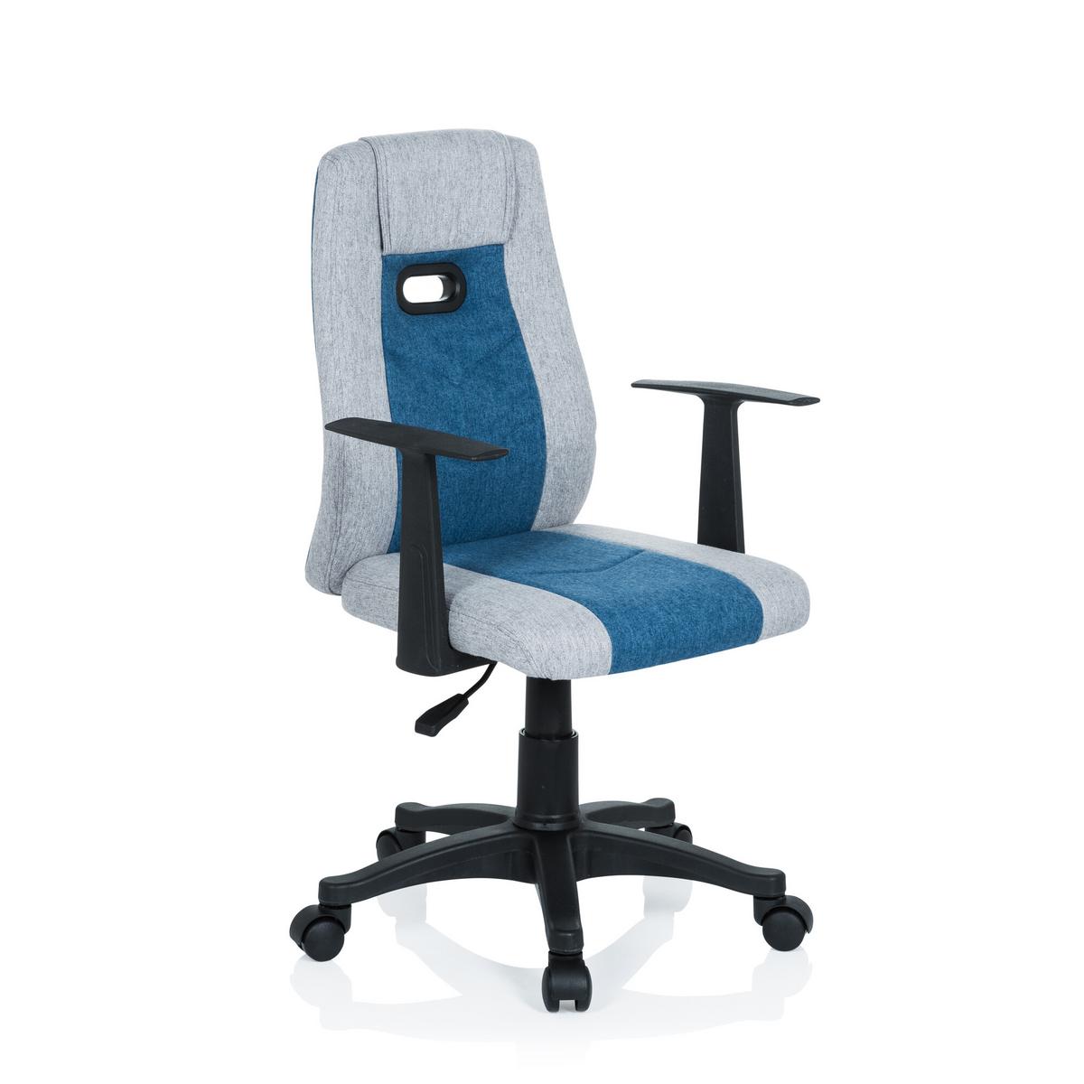 Mladinski Vrtljivi Stol Kiddy Extra, Siva, Modra - modra/siva, Basics, umetna masa (55/95-105/45cm) - MID.YOU