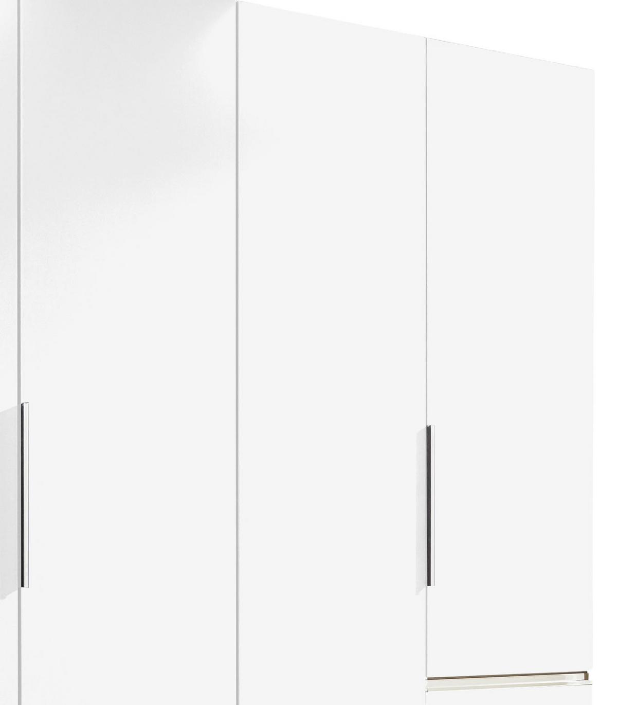 Ormar S Klasičnim Vratima Level 36a - bijela/boje kroma, Moderno, drvni materijal/metal (250/216/58cm) - Modern Living