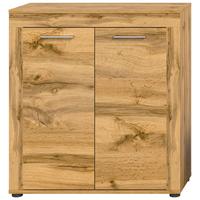 Comodă înaltă JAM - stejar Wotan, Design, material pe bază de lemn (80/88/35cm) - Modern Living