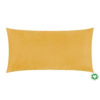 Kissenhülle Bio-eva Uni In Gelb Ca. 40x80cm - Gelb, Modern, Textil (40/80cm) - ecoTree