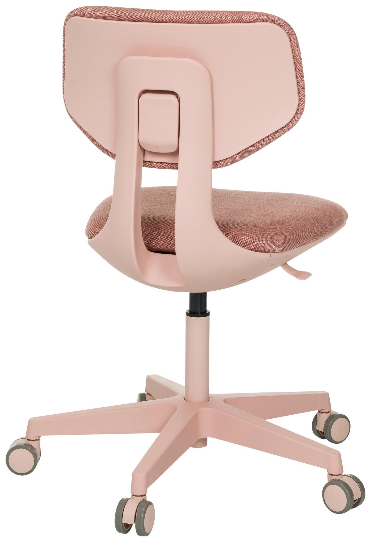 Otroški Vrtljivi Stol Kid Colore, Roza - roza, Moderno, umetna masa/tekstil (51/72- 87/51cm) - MID.YOU
