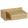 NACHTTISCH HEPHAISTOS - Eichefarben, Design, Holzwerkstoff (60/21,4/35cm) - MID.YOU