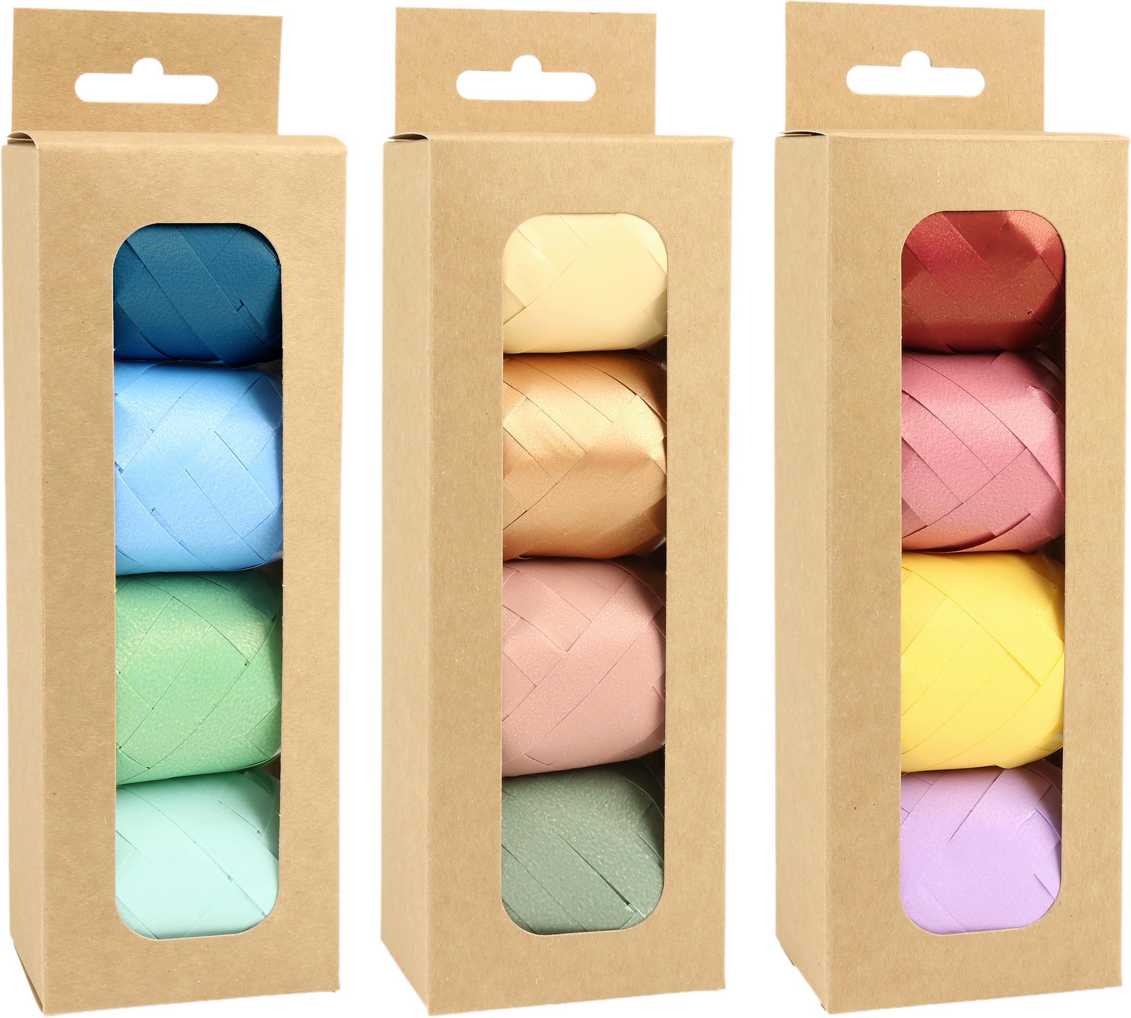 Geschenkband Julie diverse Farben - Türkis/Blau, Basics, Kunststoff (6,5/21/4,5cm) - Mömax